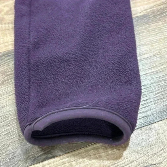 L.L. Bean Women's Full Zip Fleece Jacket Purple/Plum size Medium-Reg Polartec - Picture 11 of 14